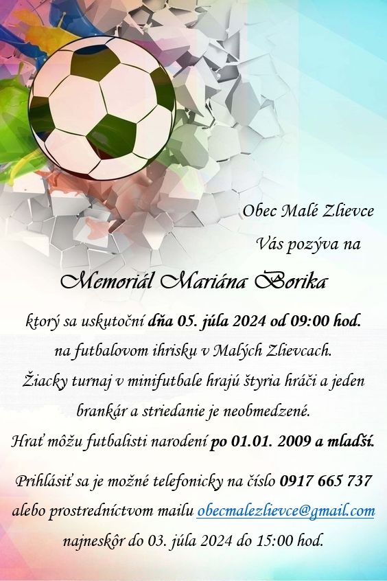 Memoriál Mariána Borika 