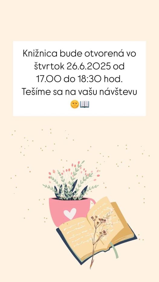knižnica 26.6.2025