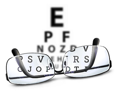 Vyhotovenie okuliarov, meranie zrakovej ostrosti