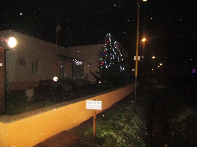 Vianočné osvetlenie v obci