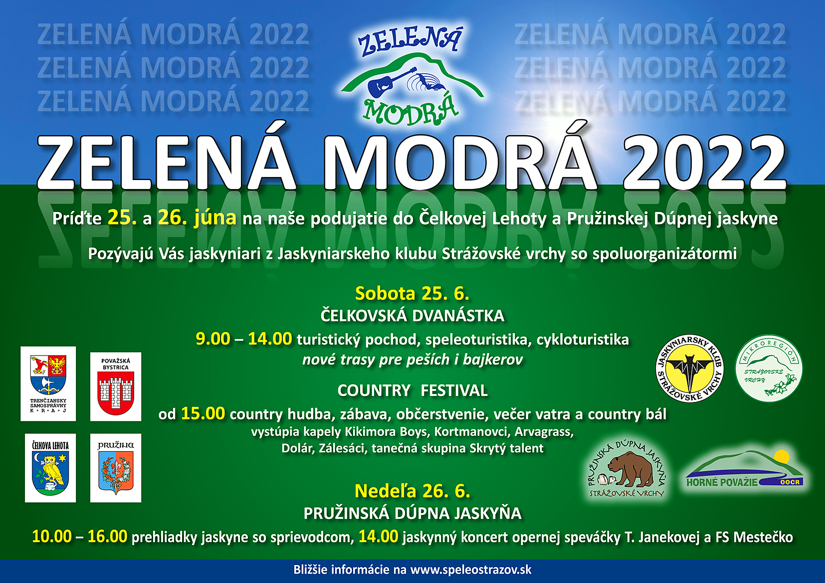 Zelená Modrá 2022