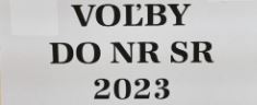 Výsledky volieb do NR SR 2023