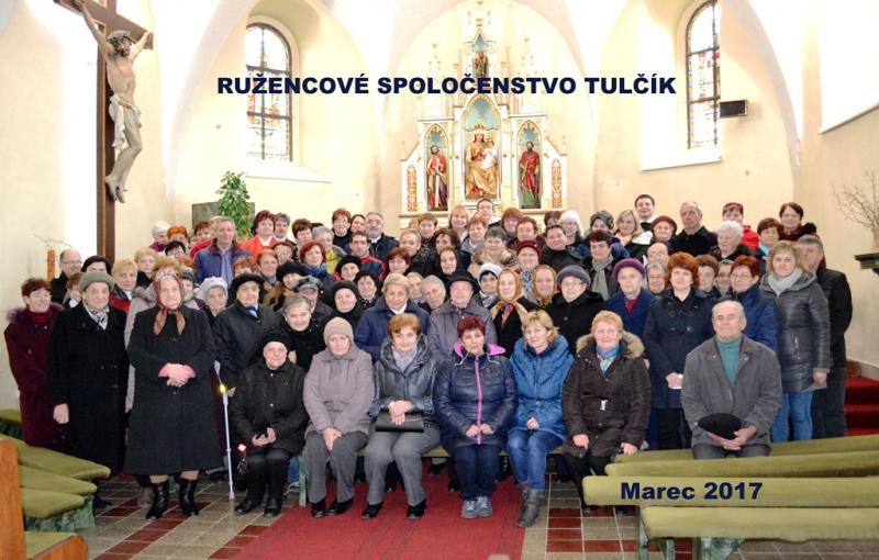 Ružencové spoločenstvo Tulčík 2017