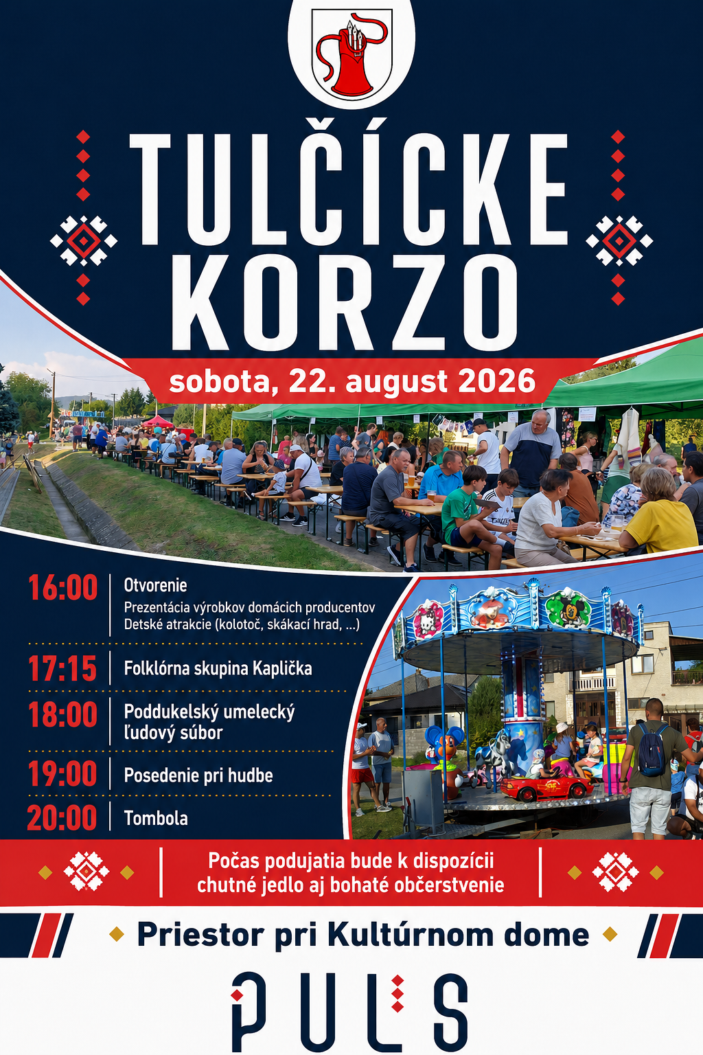 Tulčícke korzo 22.08.2026