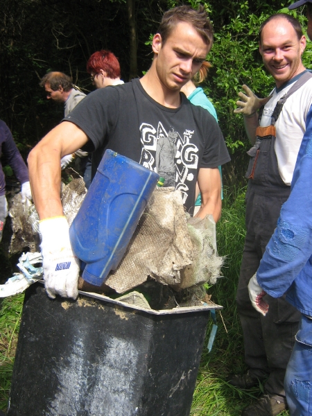 Zbieranie smetí - Malá nad Hronom - 2014